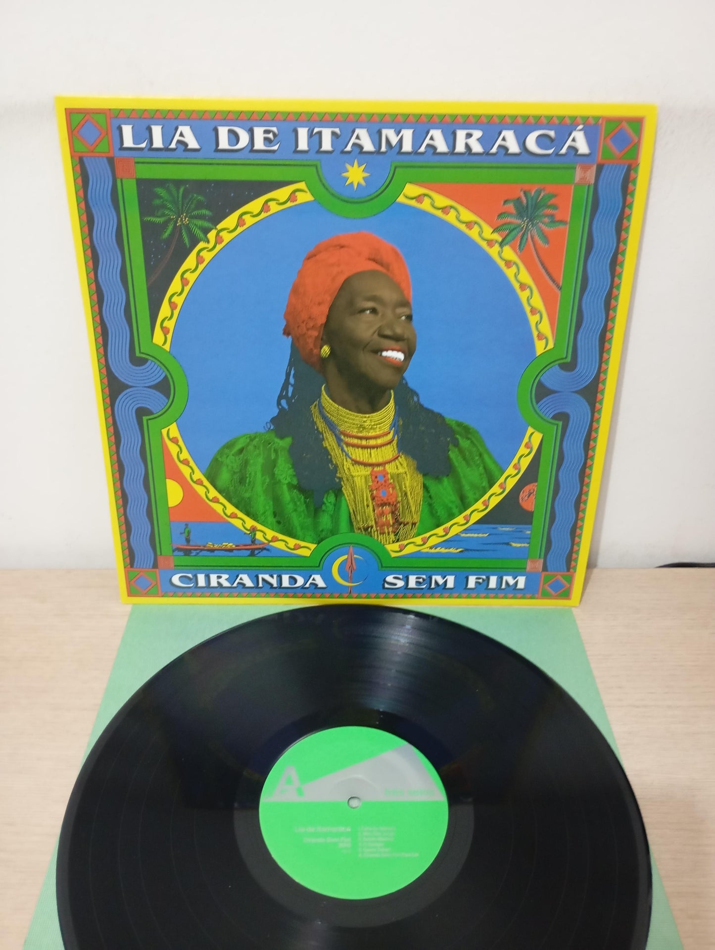 Lp Vinil Lia De Itamaracá Ciranda Sem Fim Com Encarte