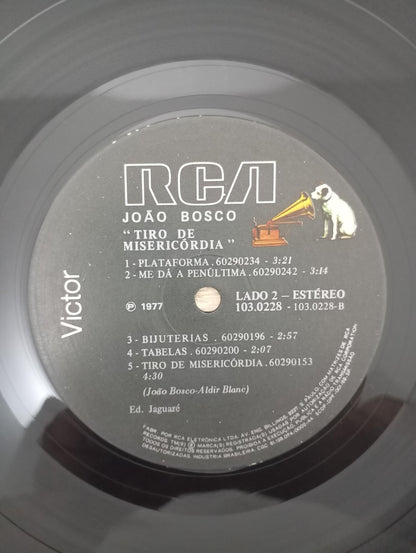 Lp Vinil João Bosco Tiro De Misericórdia Com Encarte