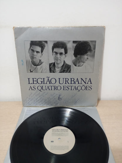 Lp Vinil Legião Urbana As Quatro Estações Com Encarte