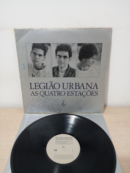 Lp Vinil Legião Urbana As Quatro Estações Com Encarte