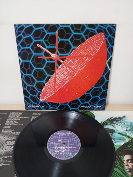 Lp Vinil Gilberto Gil Parabolicamará Com Encartes
