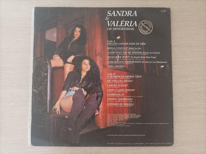 Lp Vinil As Mineirinhas Sandra & Valéria Com Encarte