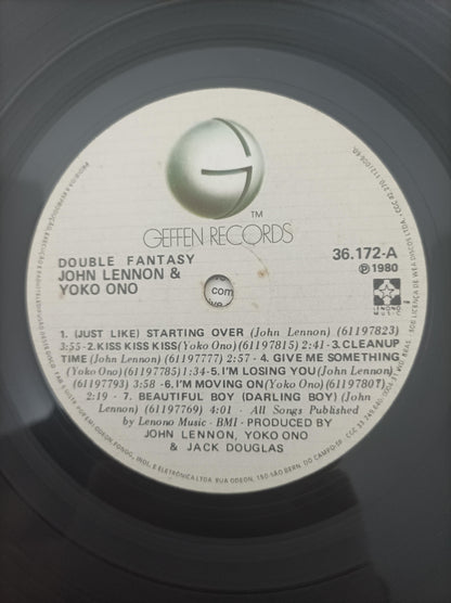 Disco Vinil Double Fantasy John Lennon & Yoko Ono C/ Encarte
