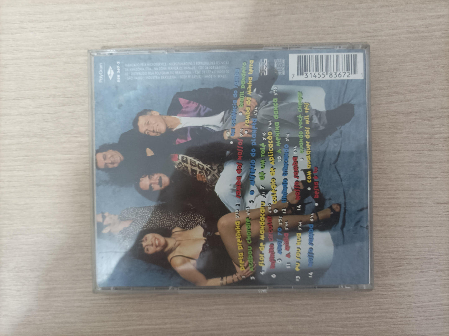 CD Os Novos Baianos Brasil Pandeiro