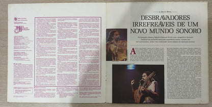 Lp Vinil Egberto Gismonti & Hermeto História MPB Capa Dupla