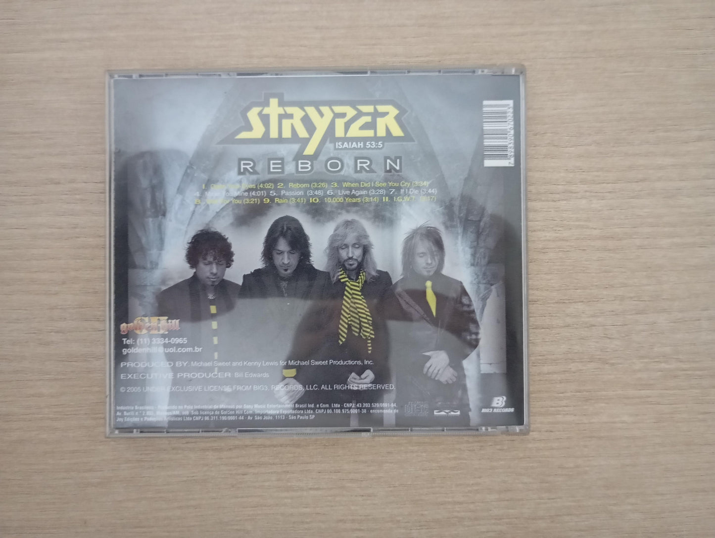 CD Stryper Reborn