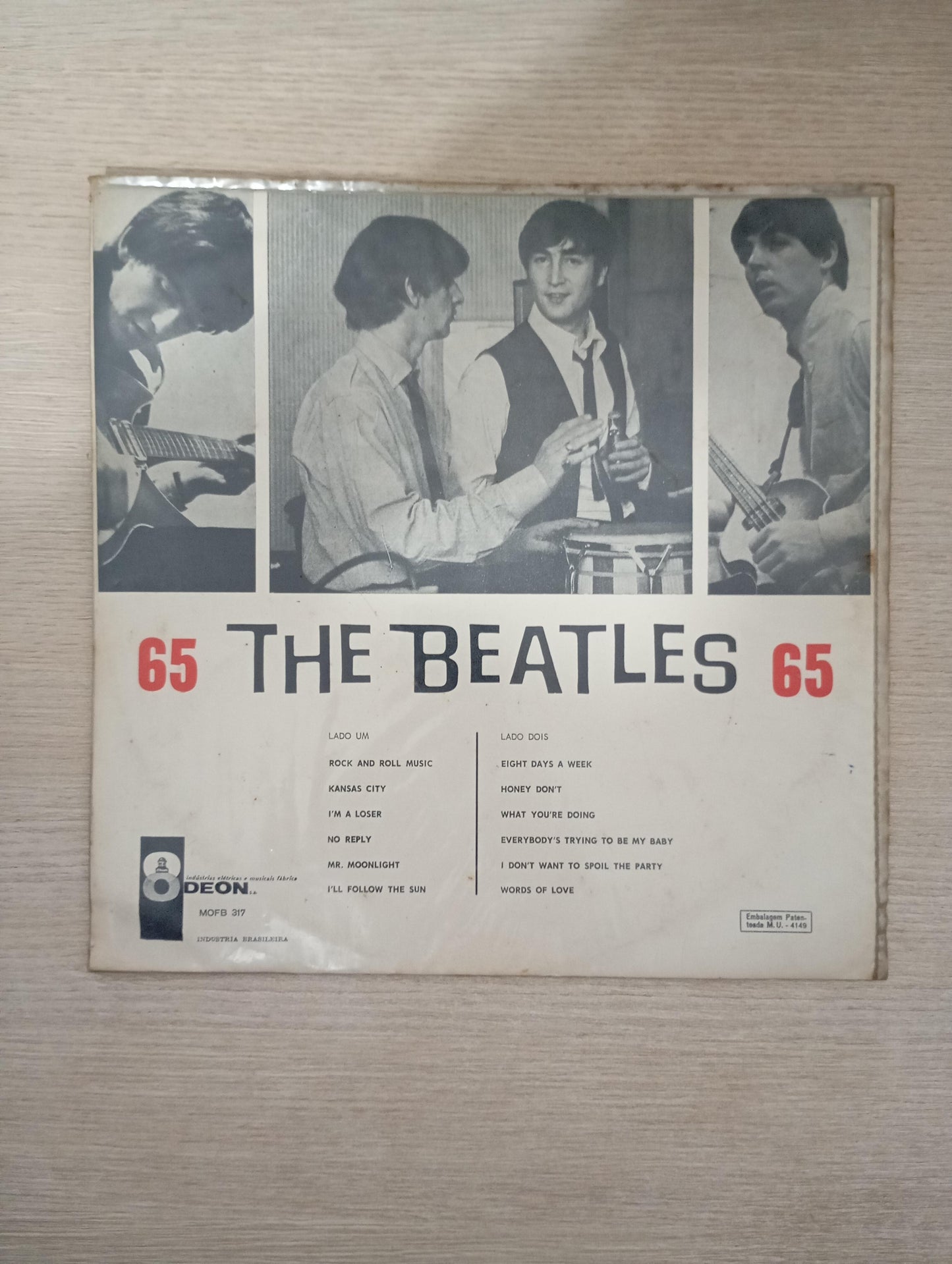 Lp Vinil The Beatles 1965