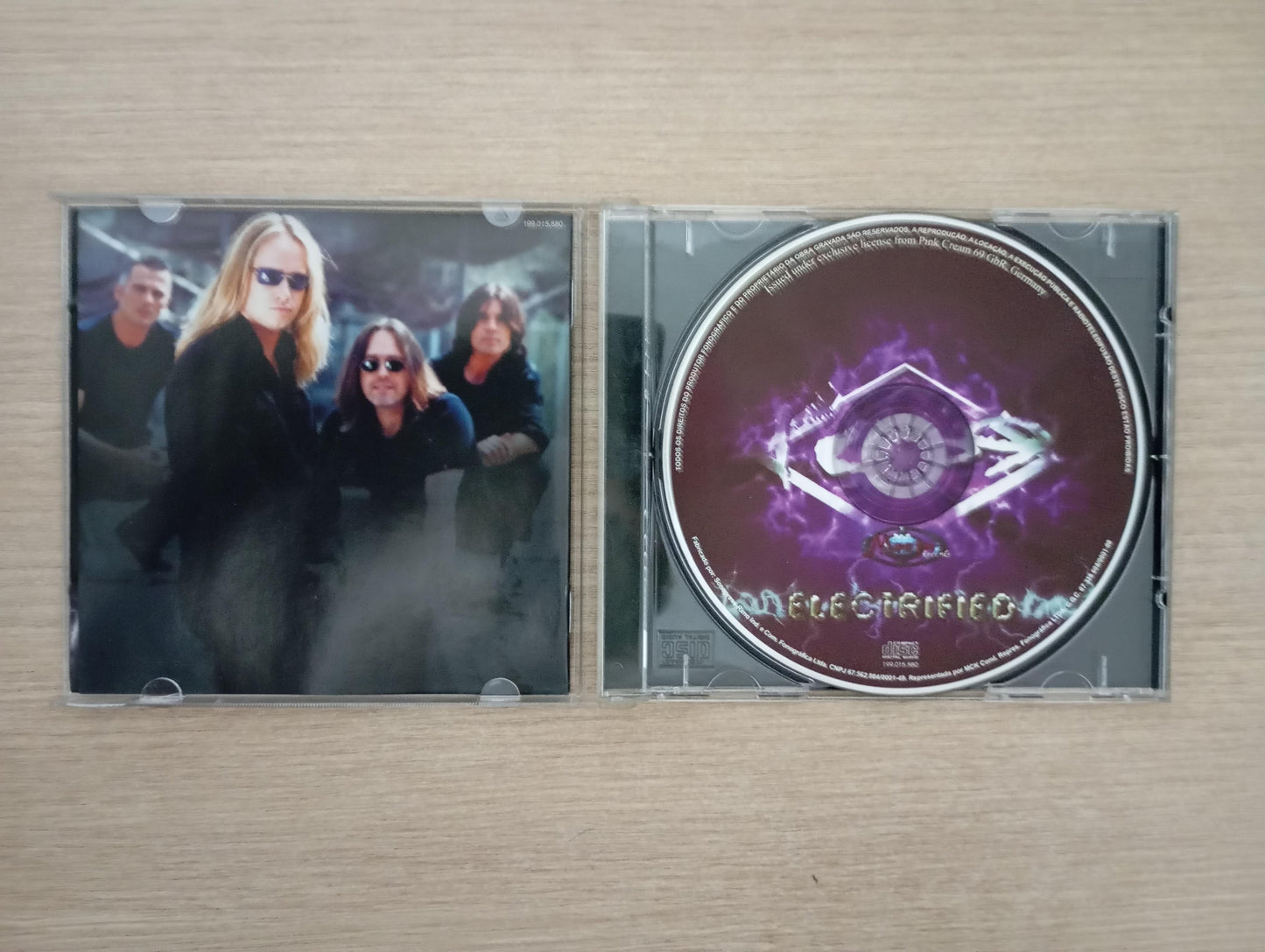 CD Pink Cream 69 Electrified