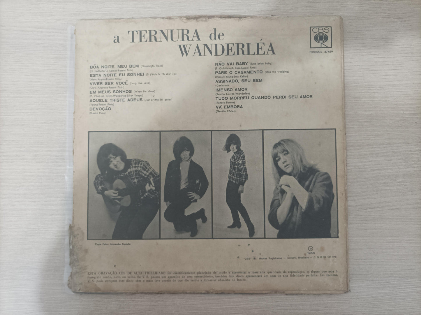 Lp Vinil Wanderléa A Ternura de