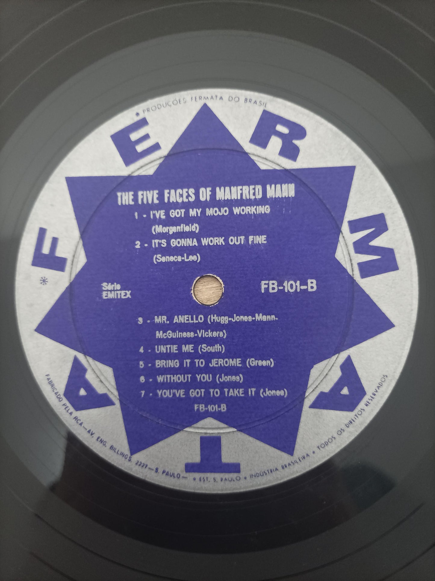 Lp Vinil Manfred Mann The Five Faces Of Manfred Mann