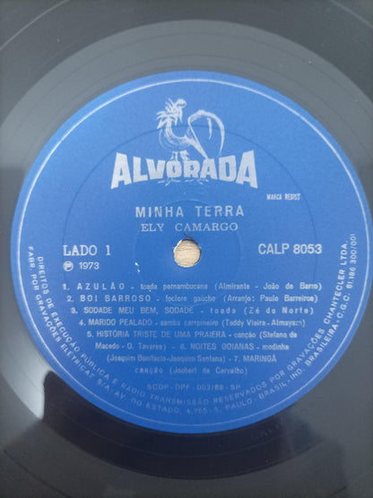 Lp Vinil Ely Camargo Minha Terra