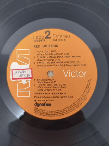 Lp Vinil Jefferson Starship Red Octopus