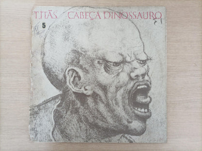 Lp Vinil Titãs Cabeça Dinossauro Capa Dupla