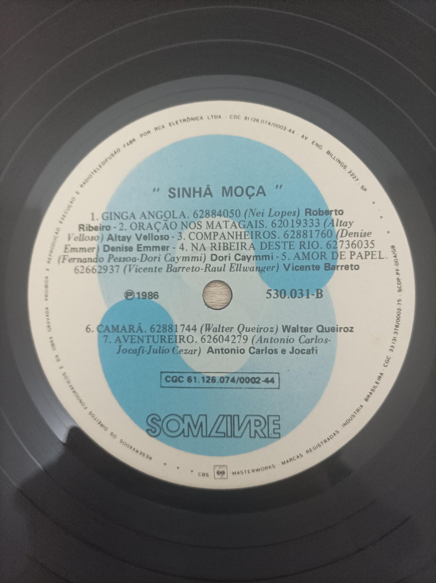 Lp Vinil Sinhá Moça