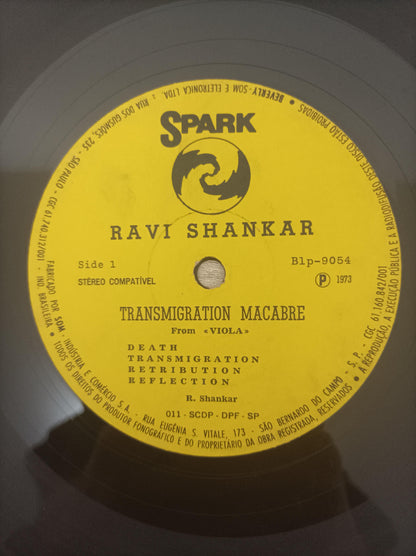 Lp Vinil Ravi Shankar Transmigration Macabre Com Encarte