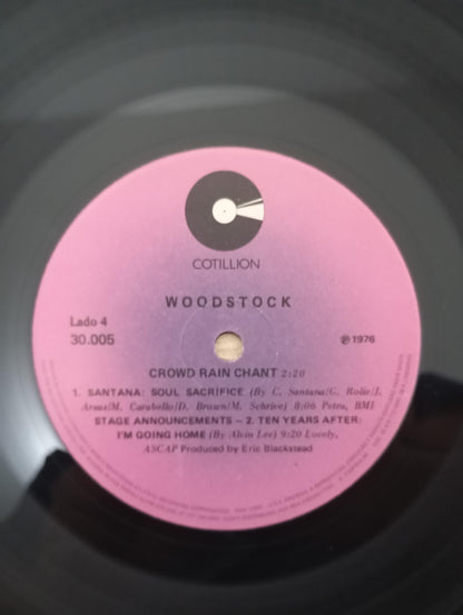 Lp Vinil Woodstock Soundtrack Triplo