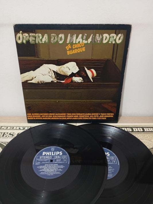 Lp Vinil Chico Buarque Ópera Do Malandro Duplo Com Encartes