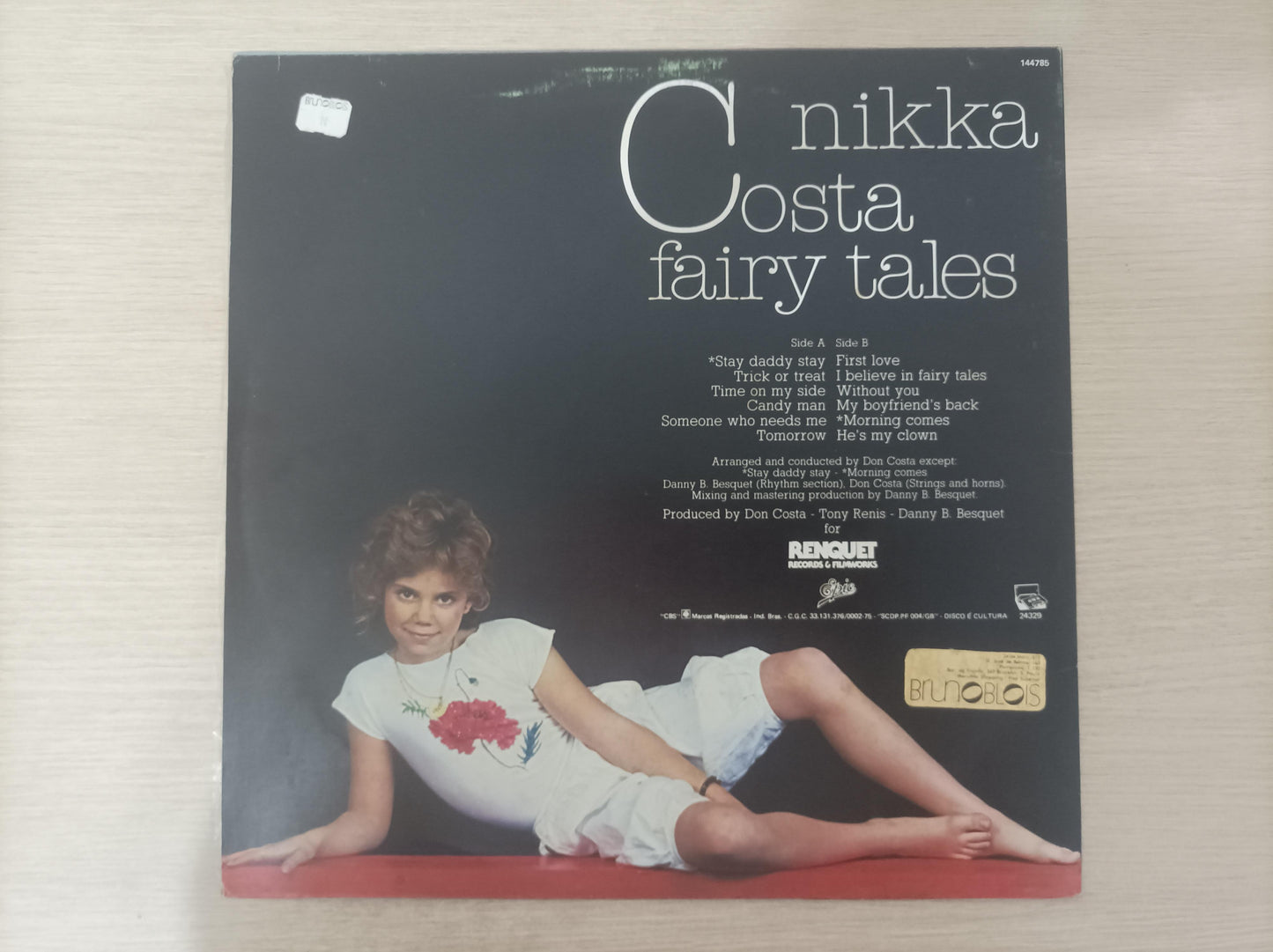 Lp Vinil Nikka Costa Fairy Tales Com Encarte