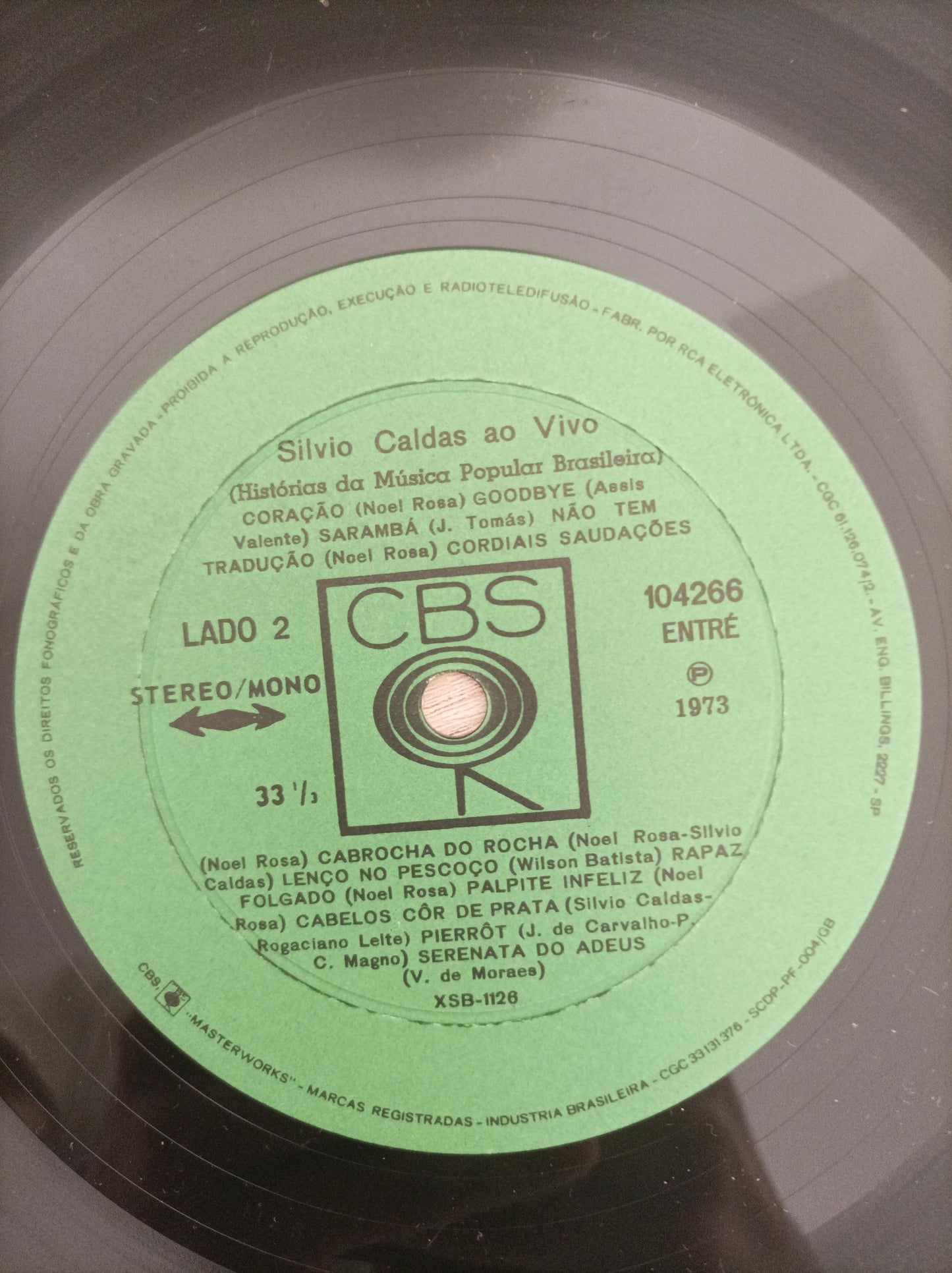 Lp Vinil Silvio Caldas Ao Vivo Duplo