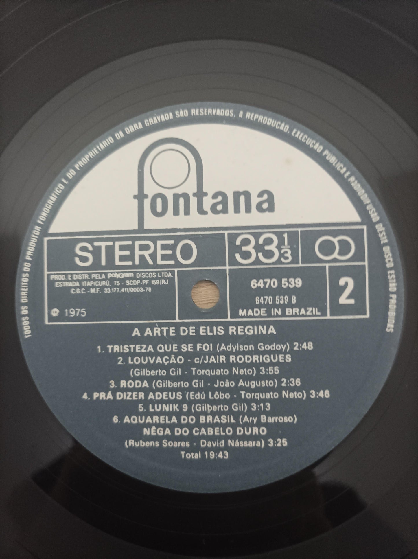 Lp Vinil Elis Regina A arte de Duplo