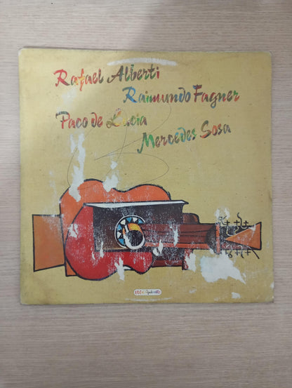 Lp Vinil Rafael Alberti Fagner Homenagem Picasso C Encartes
