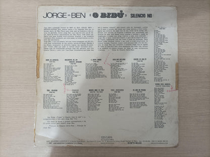 Lp Vinil Jorge Ben O Bidú: Silêncio No Brooklin
