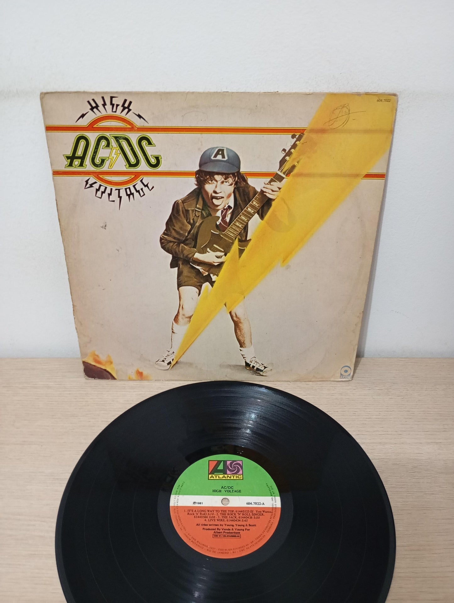 Lp Vinil AC/DC High Voltage