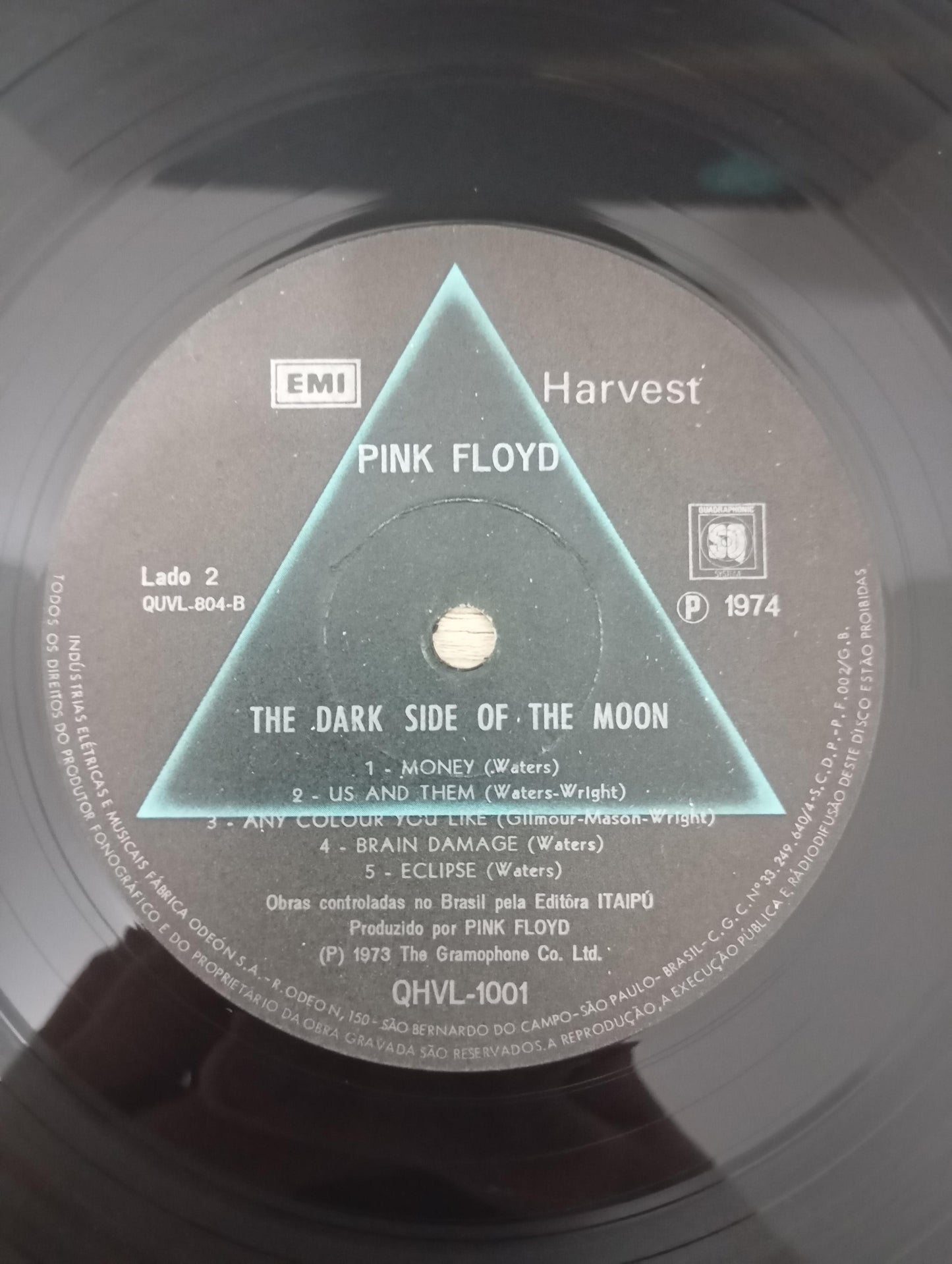 Lp Vinil Pink Floyd The Dark Side Of The Moon Capa Dupla