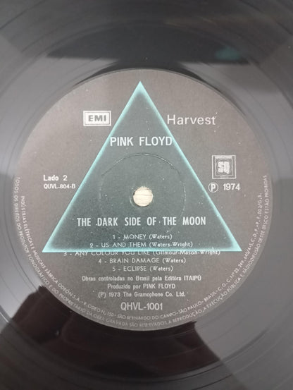Lp Vinil Pink Floyd The Dark Side Of The Moon Capa Dupla