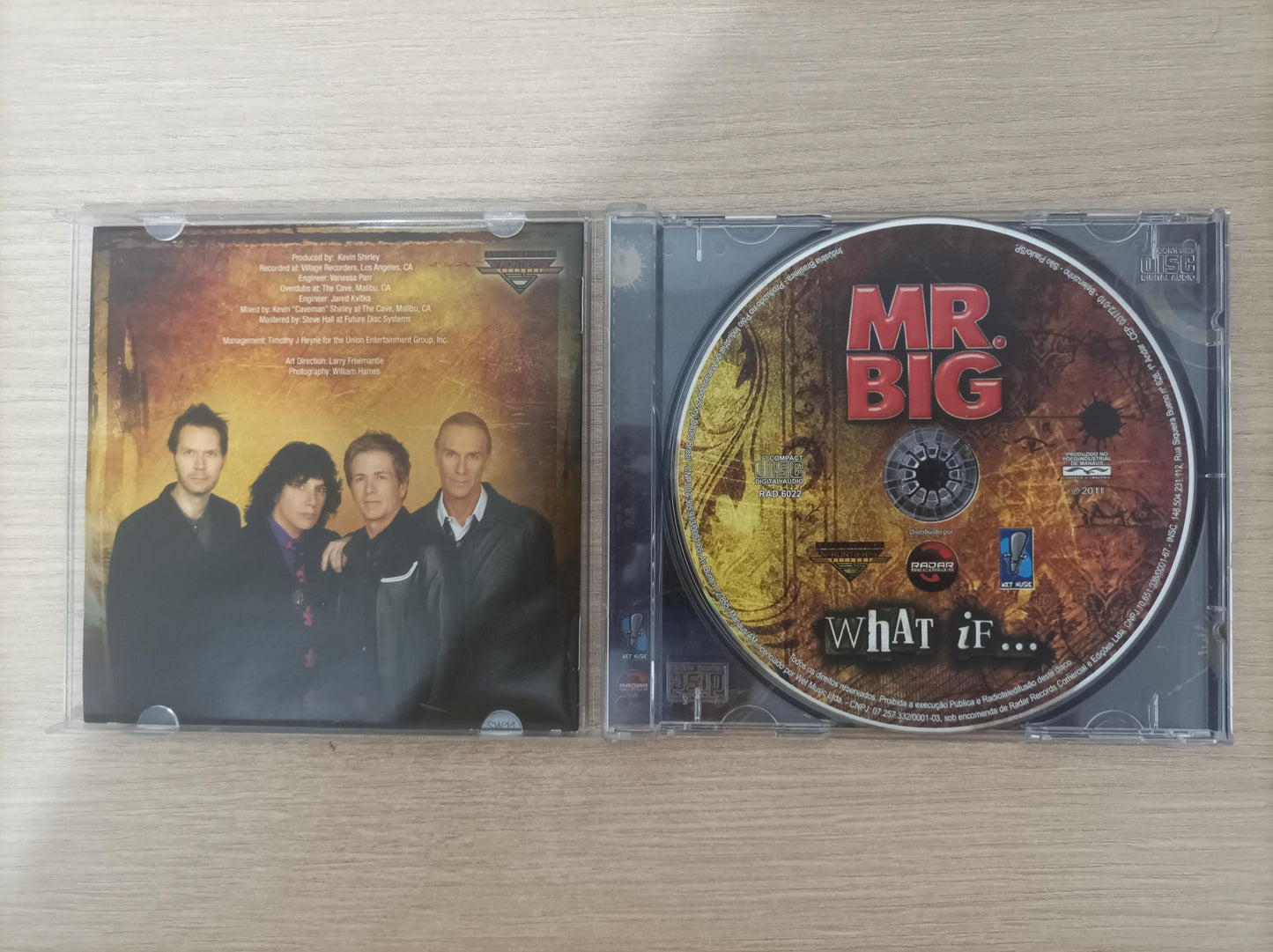 CD Mr. Big What If...