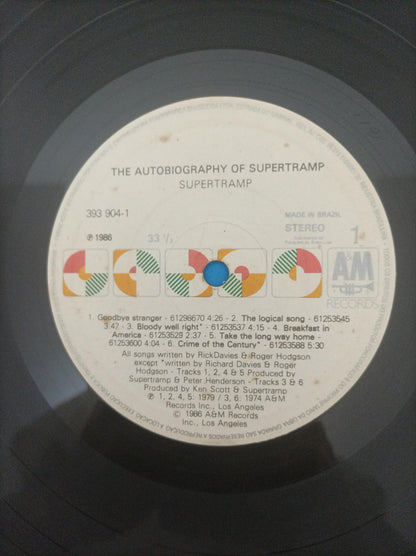 Disco Vinil The Autobiography of Supertramp Com Encarte A