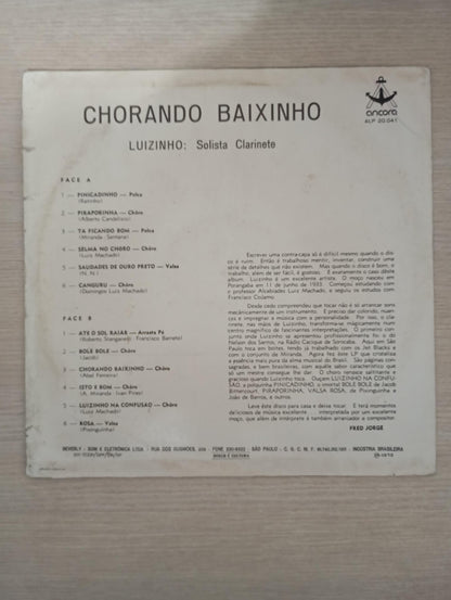 Lp Vinil Luizinho Chorando Baixinho