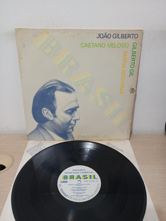 Lp Vinil João Gilberto, Caetano, Bethânia, Gil Brasil