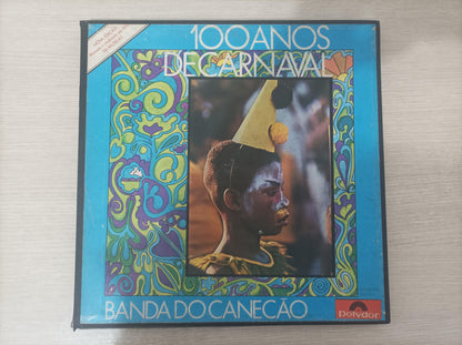 Lp Vinil Banda Canecão 100 Anos Carnaval Triplo C/ Encarte