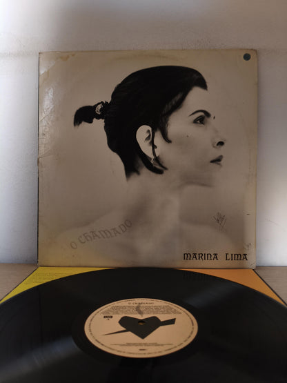 Lp Vinil Marina Lima O Chamado Com Encarte