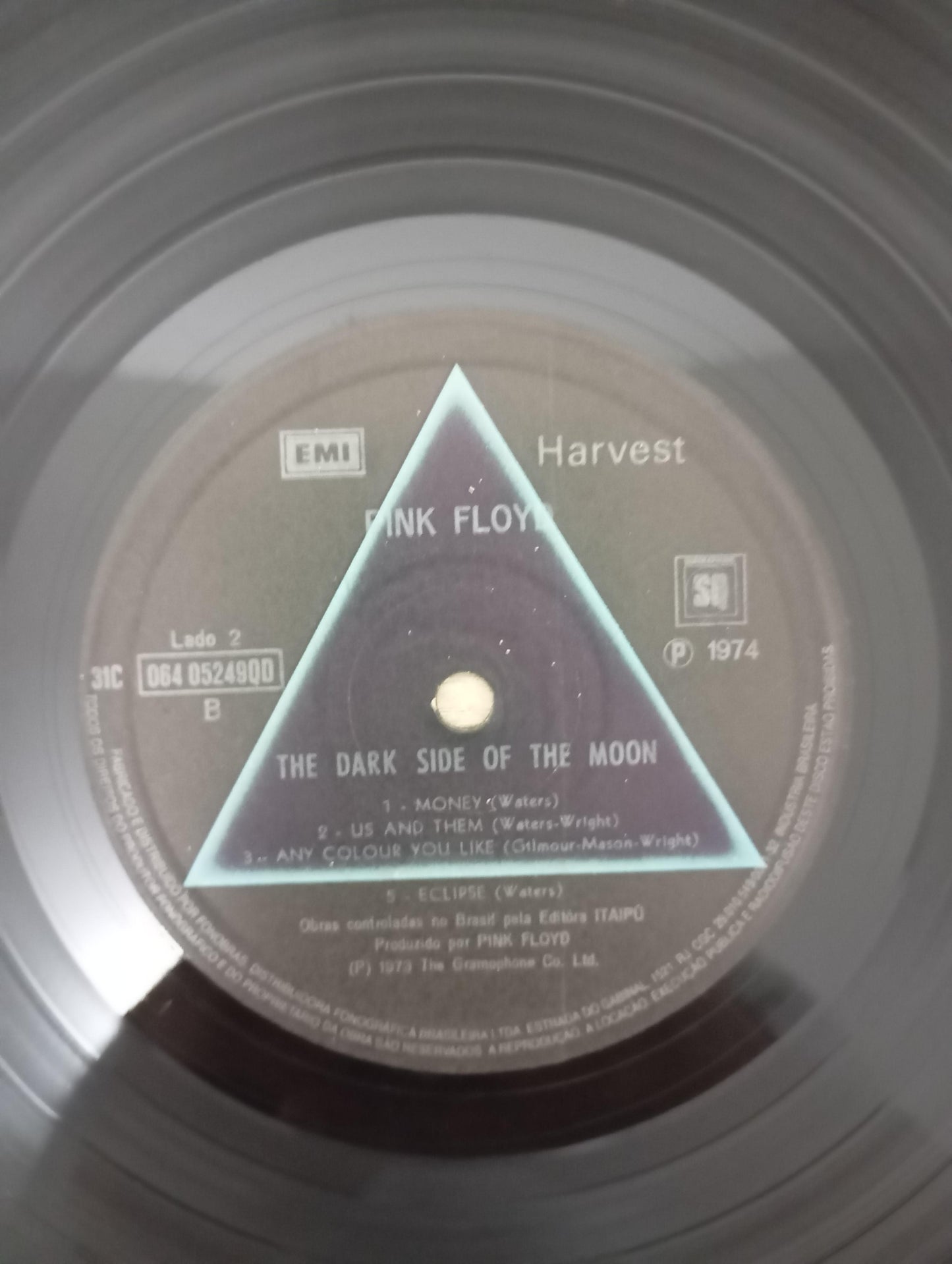 Lp Vinil Pink Floyd Dark Side Of The Moon 1973 Capa Dupla