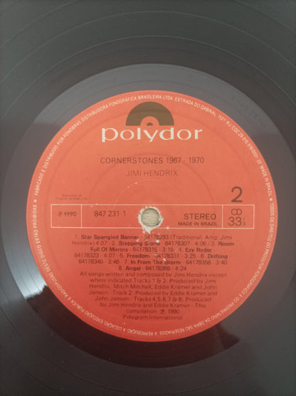 Lp Vinil Jimi Hendrix Cornerstones 1967-1970
