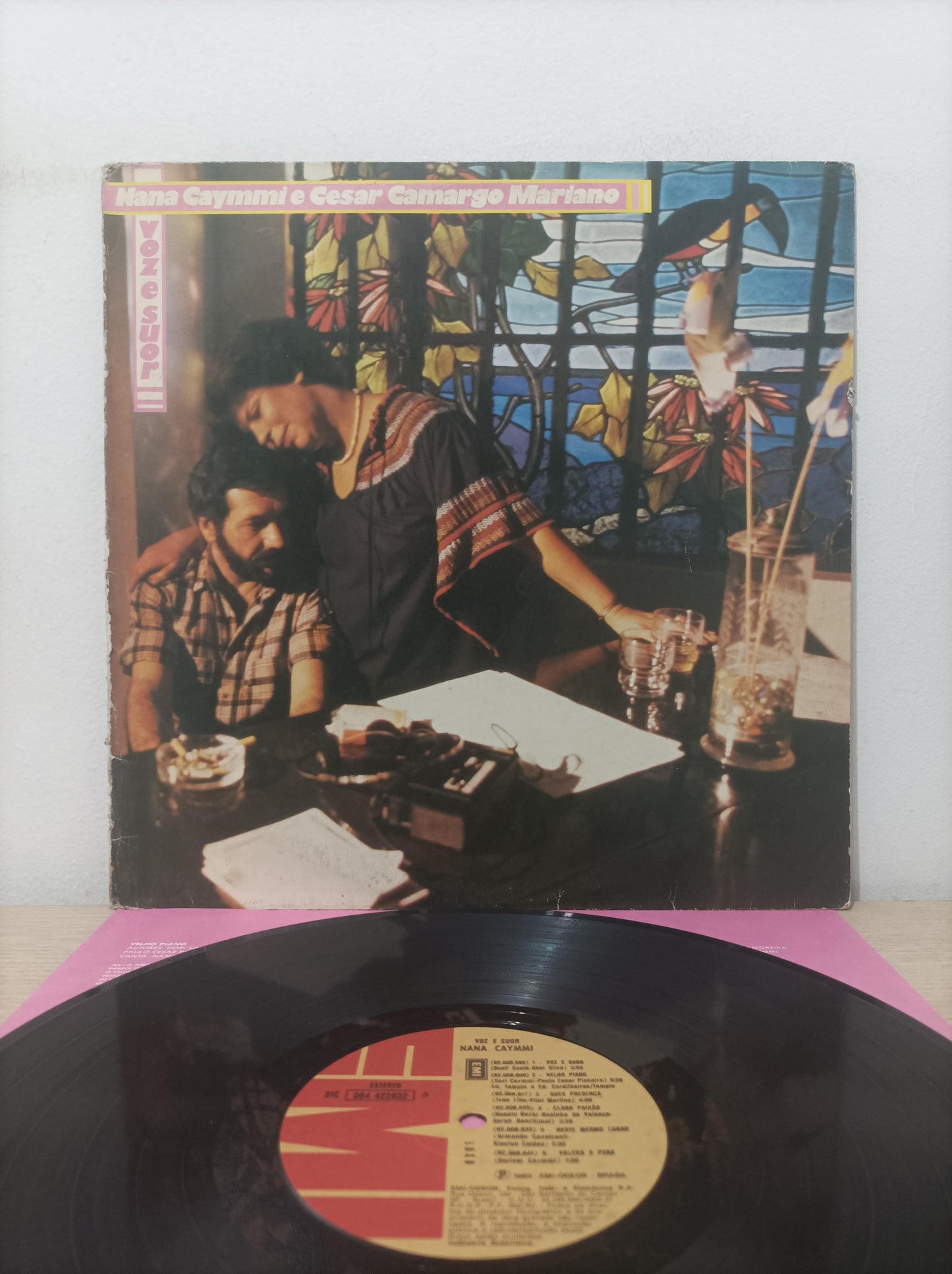 Lp Vinil Nana Caymmi Voz E Suor Com Encarte
