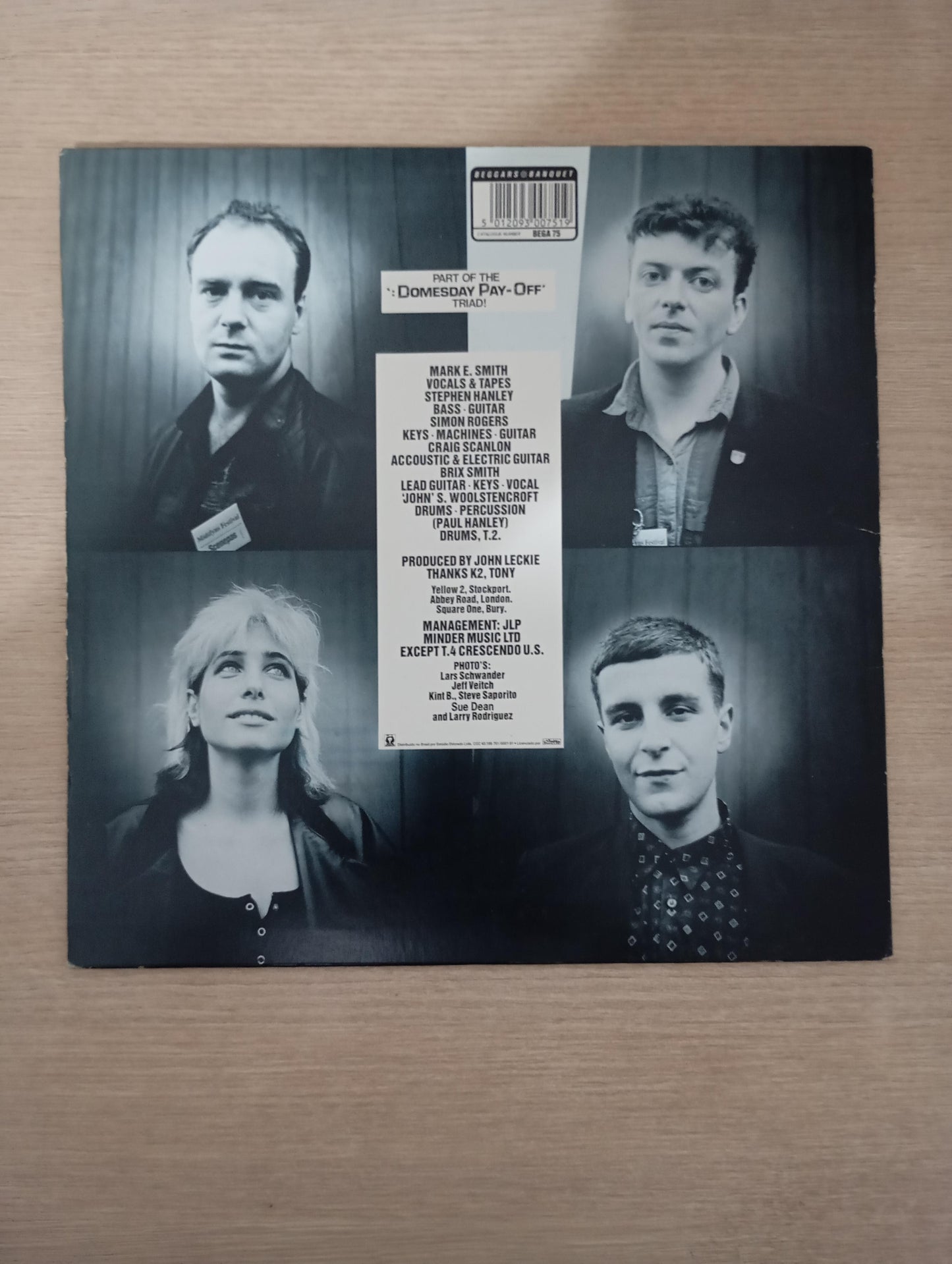 Lp Vinil The Fall Bend Sinister Com Encarte