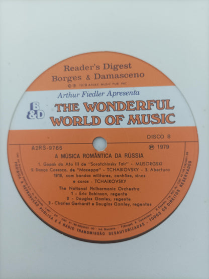 Lp Vinil Arthur Fiedler Wonderful World of Music C/ Encartes