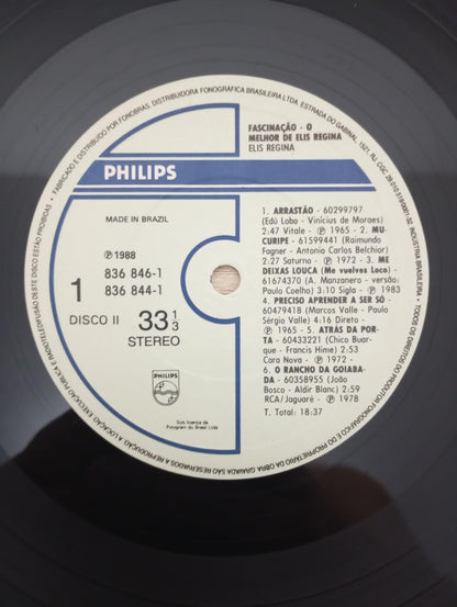 Lp Vinil Elis Regina Fascinação O Melhor de Duplo