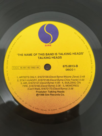 Lp Vinil Talking Heads Name This Band Is Duplo Com Encartes