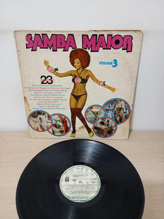 Lp Vinil Conjunto Samba Maior Samba Maior Volume 3