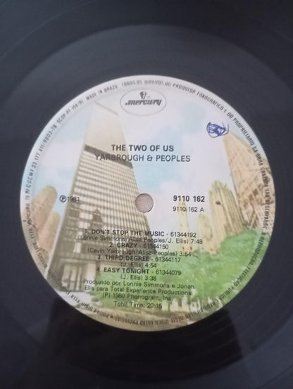Lp Vinil Yarbrough & Peoples The Two Of Us