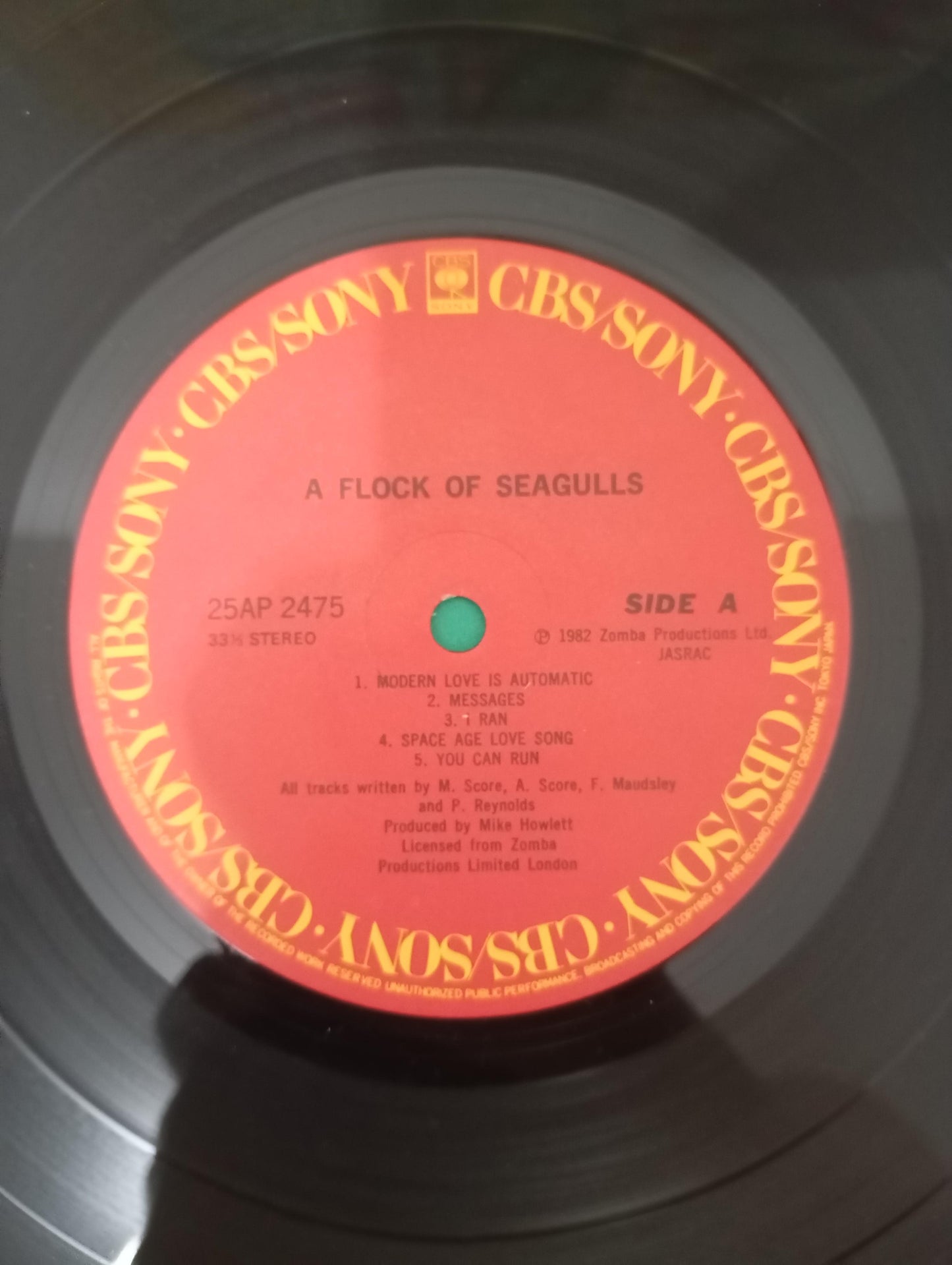 Lp Vinil A Flock Of Seagulls 1982 Com Encarte Import Japan