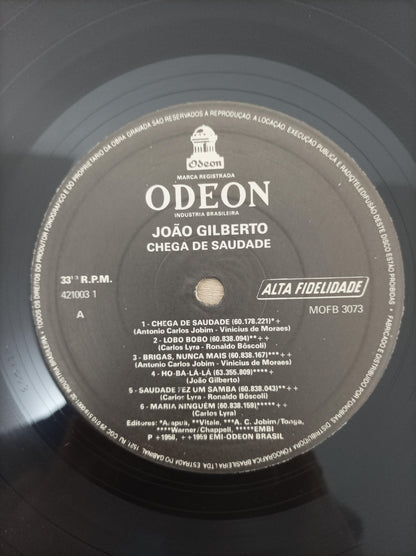 Disco Vinil Chega De Saudade João Gilberto A