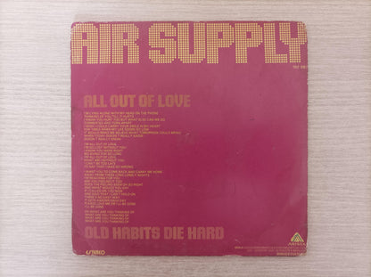 Compacto Vinil Air Supply All Out Of Love