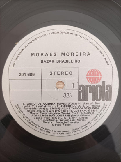 Lp Vinil Moraes Moreira Bazar Brasileiro Com Encartes