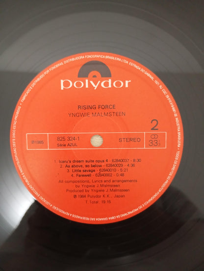 Lp Vinil Yngwie Malmsteen Rising Force