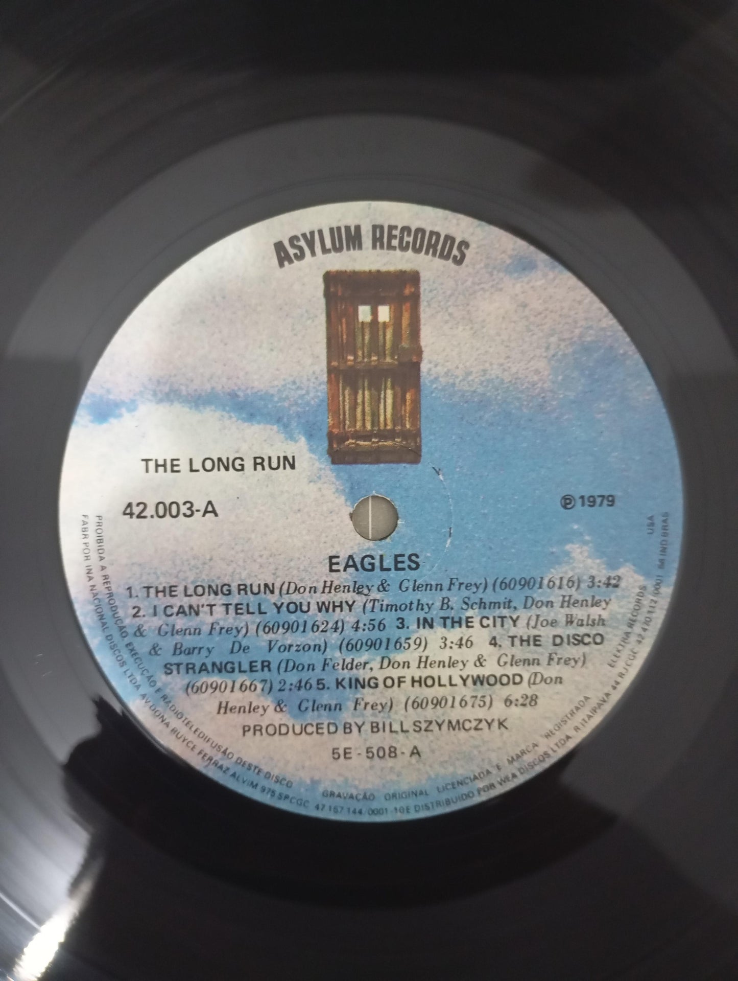 Lp Vinil Eagles The Long Run Capa Dupla Com Encarte